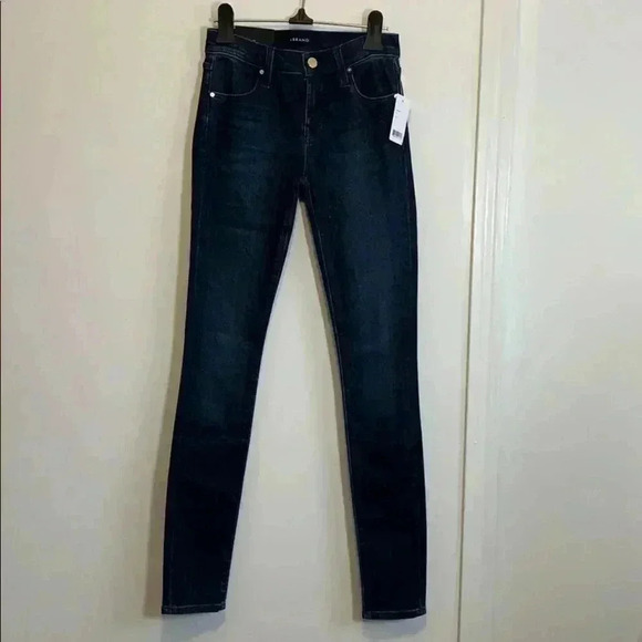 BNWT J brand mid- rise super  skinny jeans size 23 - Picture 2 of 6